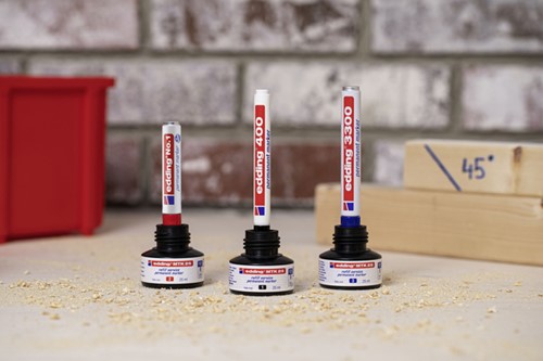 Viltstift edding 3300 schuin 1-5mm groen 1 Stuk-3