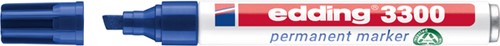 Viltstift edding 3300 schuin 1-5mm blauw 1 Stuk
