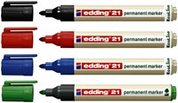 Viltstift edding 21 EcoLine rond groen 1.5-3mm-2