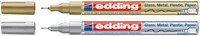Paintmarker edding 780 op oliebasis 0.8mm goud blister à 1 stuk-3