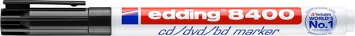 CD marker edding 8400 rond 0.5-1mm zwart 1 Stuk-1