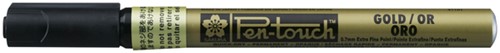 Viltstift Sakura Pentouch extra fijn goud 1 Stuk