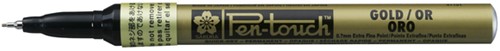 Viltstift Sakura Pentouch extra fijn goud 1 Stuk-2