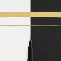 Viltstift Sakura Pen-touch extra fijn goud-3