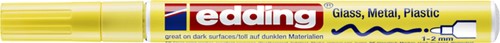 Paintmarker edding 751 oliebasis 1-2mm pastel geel 1 Stuk-2