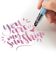 Brushpen Pentel XFRH/1 aquash M 1 Stuk-2