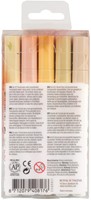 Brushpen Talens Ecoline set 5 stuks beige roze 5 Stuk-1