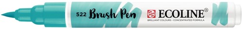 Brushpen Talens Ecoline turquoiseblauw 1 Stuk