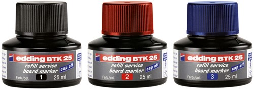 Viltstiftinkt edding BTK25 voor whiteboard zwart 1 Stuk-2