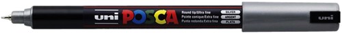 Paintmarker Uni POSCA PC1MR EF zilver 1 Stuk