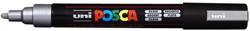 Paintmarker Uni POSCA PC5M M zilver 1 Stuk