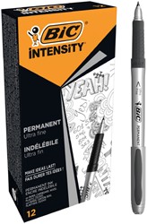 Permanent marker Bic Intensity ultra fijn zwart