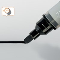 Viltstift Nobo glasbord assorti 4 Stuk-2