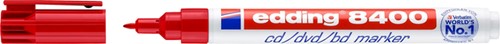 CD marker edding 8400 rond 0.5-1mm rood 1 Stuk