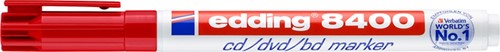 CD marker edding 8400 rond 0.5-1mm rood 1 Stuk-2
