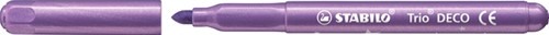 Viltstift STABILO Trio deco 377/8 metallic 8st ass 8 Stuk-2