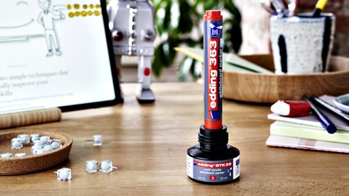 Whiteboardmarker edding 363 schuin 1-5mm as 4 Stuk-3