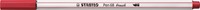 Brushstift STABILO Pen 568/50 donkerrood-4