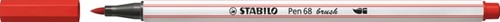 Brushstift STABILO Pen 568/48 karmijnrood