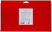 Viltstift Bruynzeel Kids Mega Point set à 10 kleuren-3