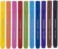 Viltstift Bruynzeel Kids Triple set 10 kleuren 10 Stuk-2