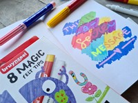 Viltstift Bruynzeel Kids Magic set 8 kleuren 8 Stuk-1