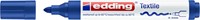 Textielmarker edding 4500 rond 2-3mm blauw