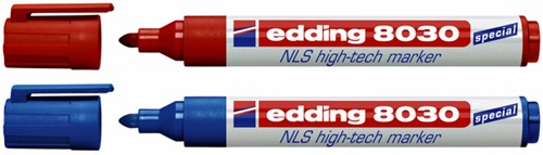 Viltstift edding 8030 NLS high-tech 1.5-3mm rood 1 Stuk-2