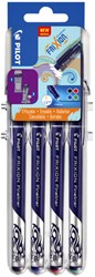 Fineliner PILOT friXion SW-FF F assorti 4st 4 Stuk