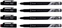 Fineliner PILOT friXion SW-FF F zwart 1 Stuk-1