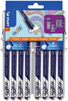 Fineliner PILOT friXion SW-FF F assorti 8st 8 Stuk