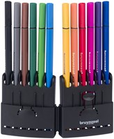 Fineliner Bruynzeel Teens assorti etui à 12 stuks-3