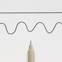 Fineliner Sakura Pigma Micron 08 0.5mm zwart 1 Stuk-3