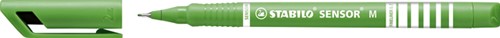 Fineliner STABILO Sensor 187/43 M lichtgroen 1 Stuk