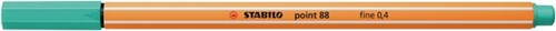 Fineliner STABILO point 88/13 F ijsgroen 1 Stuk-2