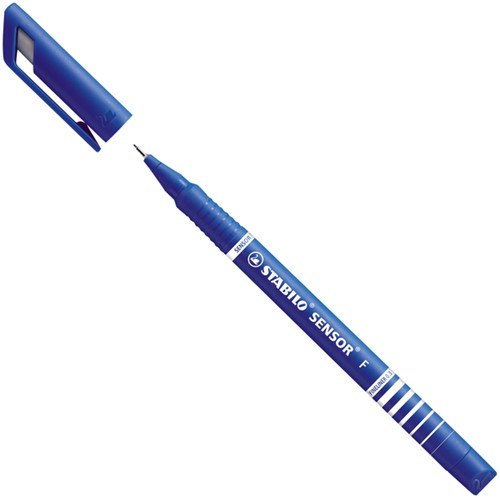 Fineliner STABILO Sensor 189/41 F blauw 1 Stuk-1