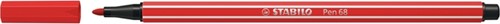 Viltstift STABILO Pen 68/48 medium karmijnrood