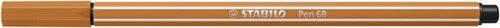 Viltstift STABILO Pen 68/89 M donker oker 1 Stuk-2