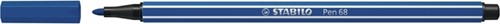 Viltstift STABILO Pen 68/32 medium donkerblauw