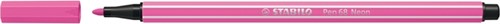 Viltstift STABILO Pen 68/056 M neon roze 1 Stuk