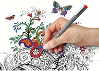 Fineliner Staedtler pigment 308 1.2mm zwart 1 Stuk-2