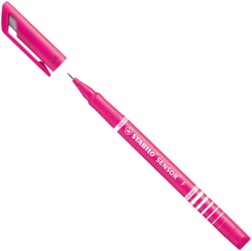 Fineliner STABILO Sensor 189/56 F roze 1 Stuk-1