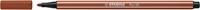 Viltstift STABILO Pen 68/38 medium roodkrijt