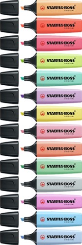 Markeerstift STABILO BOSS 70/125 pastel oranje 1 Stuk-1