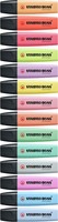 Markeerstift STABILO BOSS Original 70/4 pastel assorti etui à 4 stuks-4
