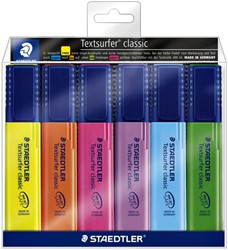 Markeerstift Staedtler 364 textsurfer ass 6 Stuk