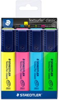 Markeerstift Staedtler 364 textsurfer ass 4 Stuk