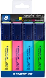 Markeerstift Staedtler 364 textsurfer ass 4 Stuk