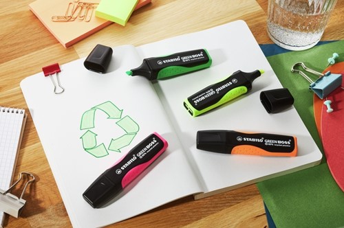 Markeerstift STABILO GREEN BOSS 6070/33 groen 1 Stuk-3