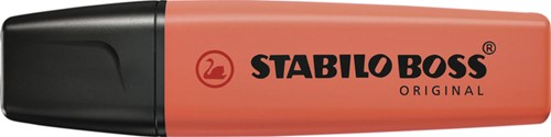 Markeerstift STABILO BOSS 70/140 pastel koraalrood 1 Stuk